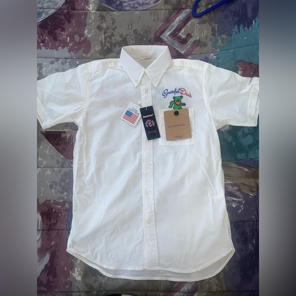 Greatful Dead Goodwear kids boys shirt size M
